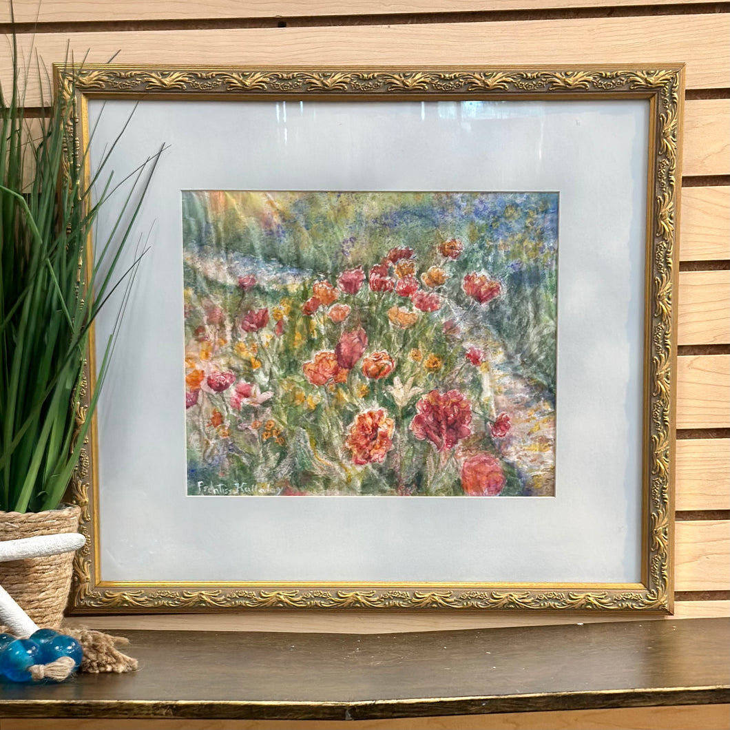'French Poppies' Watercolor