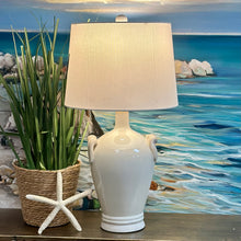 Load image into Gallery viewer, White Ceramic Jar Lamp
