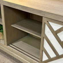 Load image into Gallery viewer, Greige Sliding Door Cabinet
