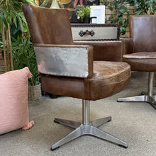 Load image into Gallery viewer, Four Hands &#39;Newark&#39; Swivel Chair
