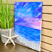 Load image into Gallery viewer, Purple Beach Canvas
