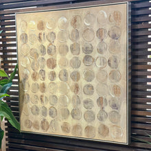 Load image into Gallery viewer, Framed Neutral Textured Abstract

