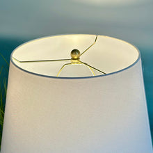 Load image into Gallery viewer, Designer Turquoise Lamp
