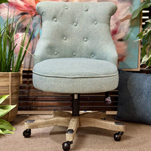 Load image into Gallery viewer, Aqua Speckled Office Chair
