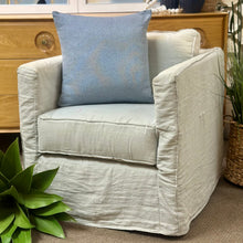 Load image into Gallery viewer, Petite Slipcover Swivel Chair

