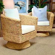 Load image into Gallery viewer, Water Hyacinth Swivel Chair
