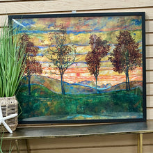 Load image into Gallery viewer, Fall Trees Landscape Art

