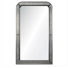 Load image into Gallery viewer, Phillipe Burnished Silver Leaf Mirror
