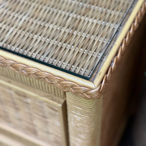 Henry Link Wicker Nightstand