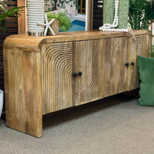 Load image into Gallery viewer, 4DR Carved Wood Cabinet
