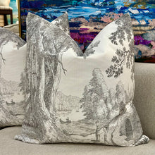 Load image into Gallery viewer, Oriental Riverside Down Pillow

