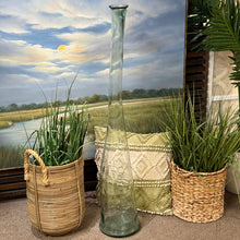 Load image into Gallery viewer, Blue Glass Slender Vase

