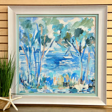 Load image into Gallery viewer, &#39;Boats &amp; Trees I&#39; Giclee
