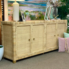 Load image into Gallery viewer, 4DR Rattan/Cane Cabinet

