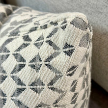 Load image into Gallery viewer, Grey/White Patterned Pillow
