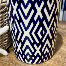 Load image into Gallery viewer, SM Blue Jar W/Lid
