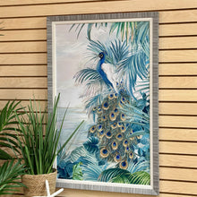 Load image into Gallery viewer, Teal Peacock II Giclee Art
