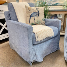 Load image into Gallery viewer, Denim Swivel Glider
