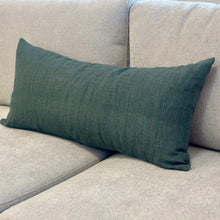 Load image into Gallery viewer, Teal Linen Down Lumbar
