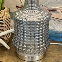 Load image into Gallery viewer, Silvery Glass Table Lamp
