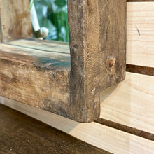 Load image into Gallery viewer, Rustic Wood Mirror
