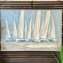 Load image into Gallery viewer, Hand Painted Regatta Art
