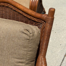 Load image into Gallery viewer, Classic Rattan Chair &amp; Ottoman
