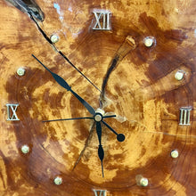 Load image into Gallery viewer, Organic Wood Clock
