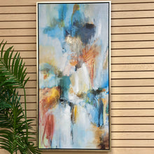 Load image into Gallery viewer, Orange/Blue Abstract I
