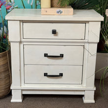 Load image into Gallery viewer, 3DRW White Nightstand
