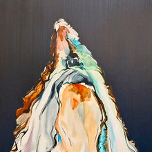 Load image into Gallery viewer, Oyster On Navy II Giclee

