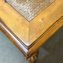 Load image into Gallery viewer, Rattan/Wood Side Table
