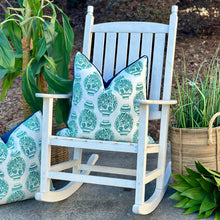 Load image into Gallery viewer, White outdoor Rocking Chair
