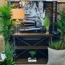 Load image into Gallery viewer, Metal Brown Shelf Console
