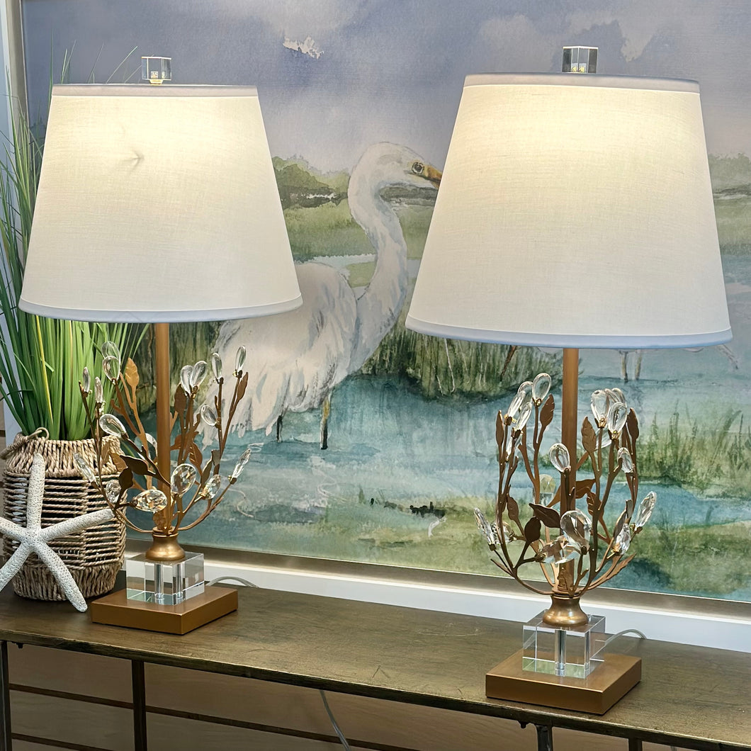 Vienna 'Crystal Branch' Lamp