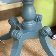 Load image into Gallery viewer, Blue Pedestal Table
