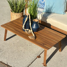 Load image into Gallery viewer, 2PC Outdoor Acacia Wood Set
