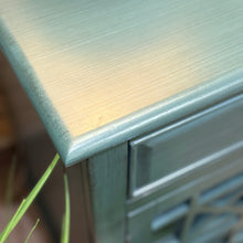 Load image into Gallery viewer, 60&quot; Teal Cabinet
