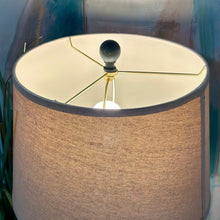 Load image into Gallery viewer, Distressed Teal Lamp
