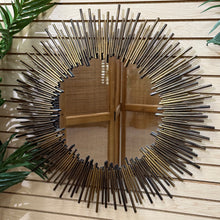 Load image into Gallery viewer, Bronze Starburst Mirror
