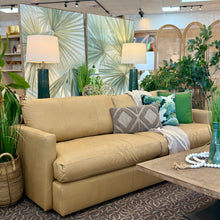 Load image into Gallery viewer, Light Tan Leather Sofa
