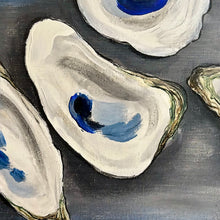 Load image into Gallery viewer, 'Oysters On Grey' Giclee Art
