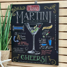 Load image into Gallery viewer, Martini Canvas Art

