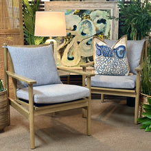 Load image into Gallery viewer, Grey Cushion Accent Chair

