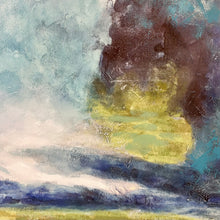 Load image into Gallery viewer, Blue &amp; Green Abstract
