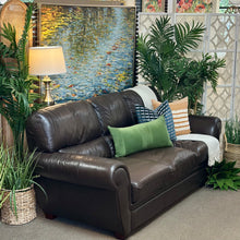 Load image into Gallery viewer, La Z Boy Brown Leather Sofa
