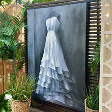 Load image into Gallery viewer, White Dress Canvas Art
