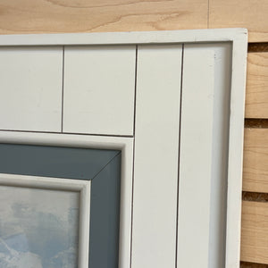 Sailboats Framed In Shiplap