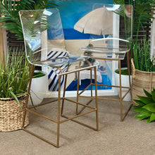 Load image into Gallery viewer, Set/3 Gabby 'King' Counter Stools

