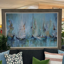 Load image into Gallery viewer, Sailboat Abstract Art
